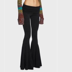 NWT Dolls kill Dew Morning Flare Pants